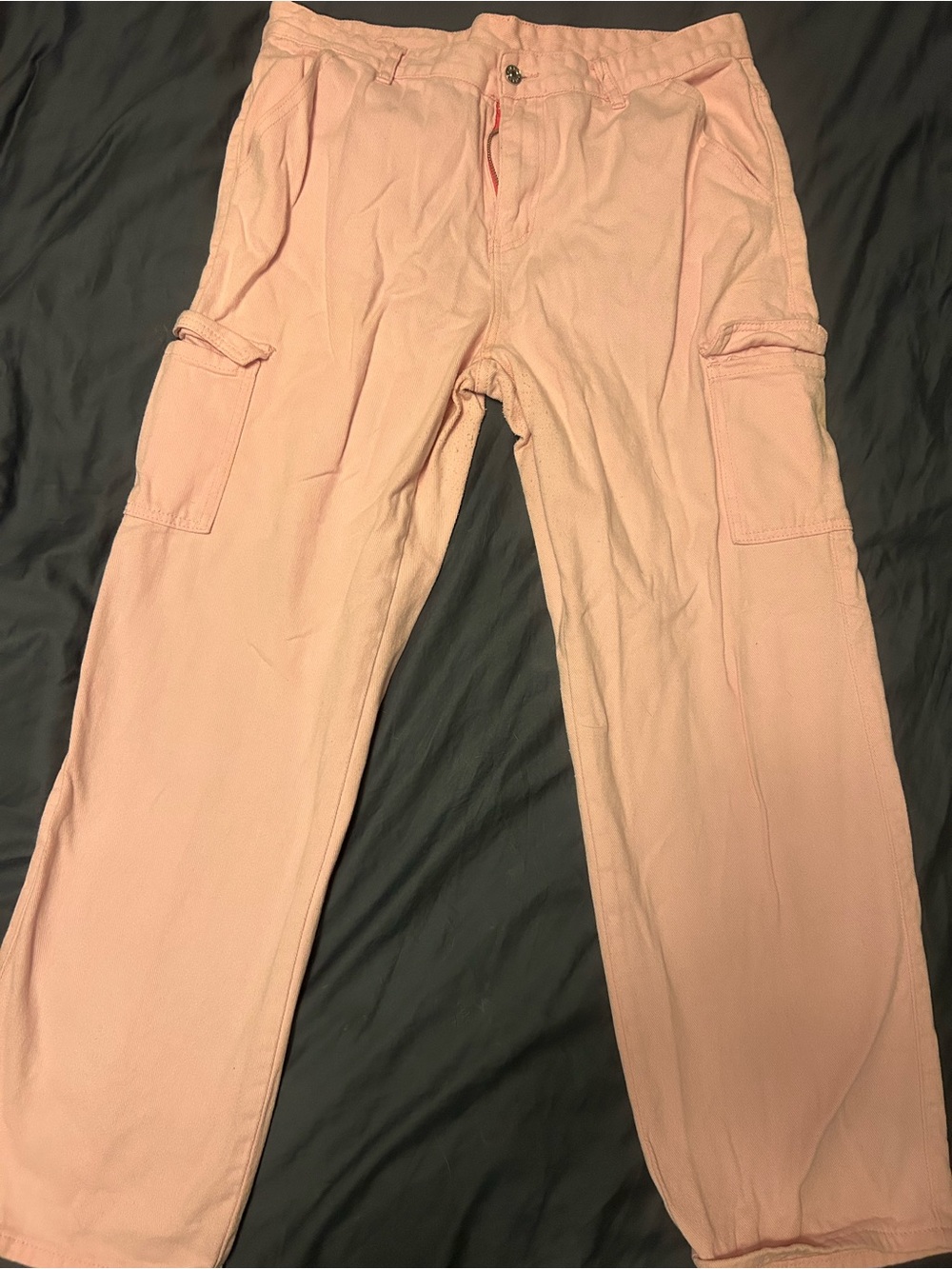 Light Pink Cargo Pants